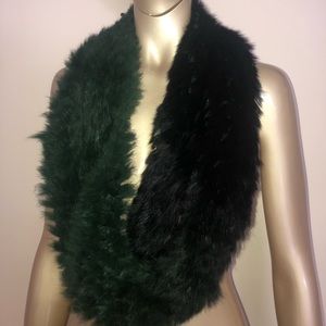 Beautiful soft rabbit fur scarf